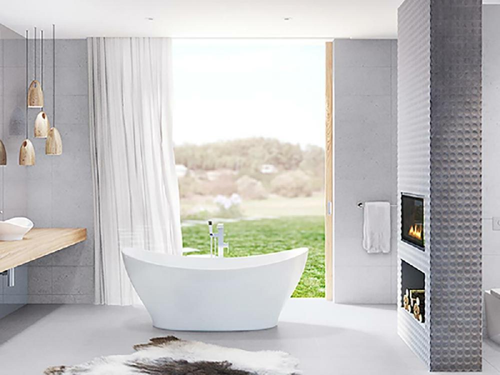 Reece Cupid Freestanding Bath 1700mm White