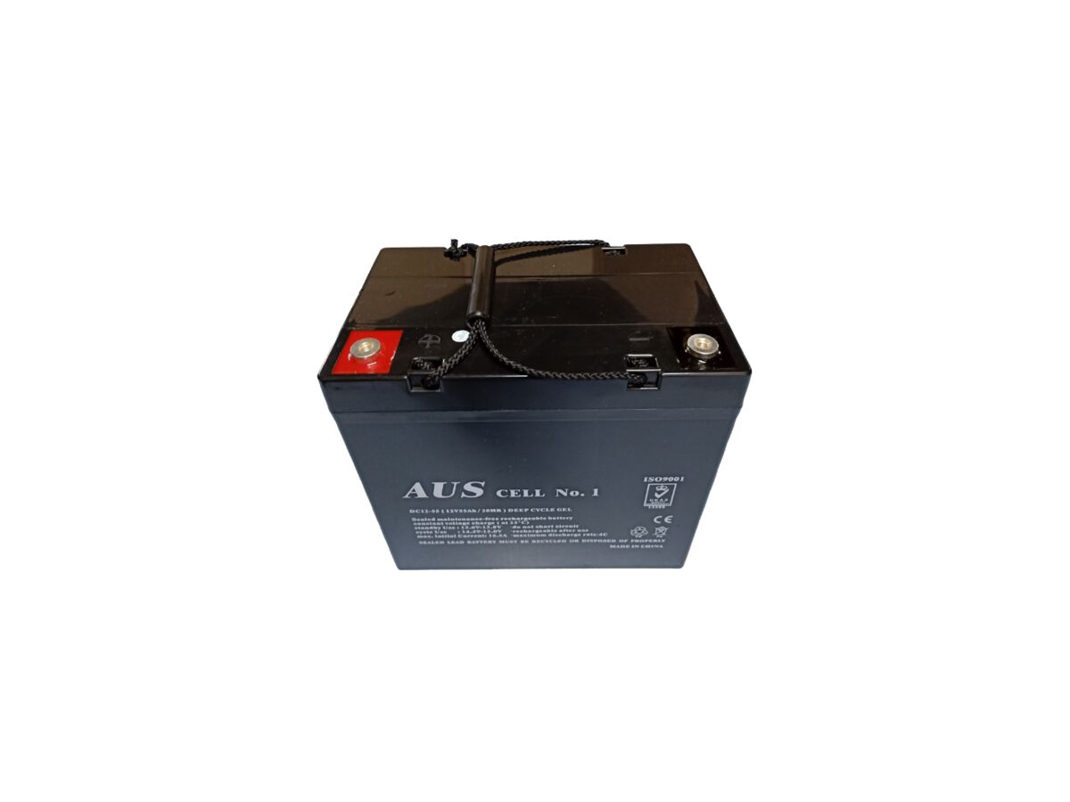 reece Deep Cycle Lead Acid Battery 12V DC 55Ah