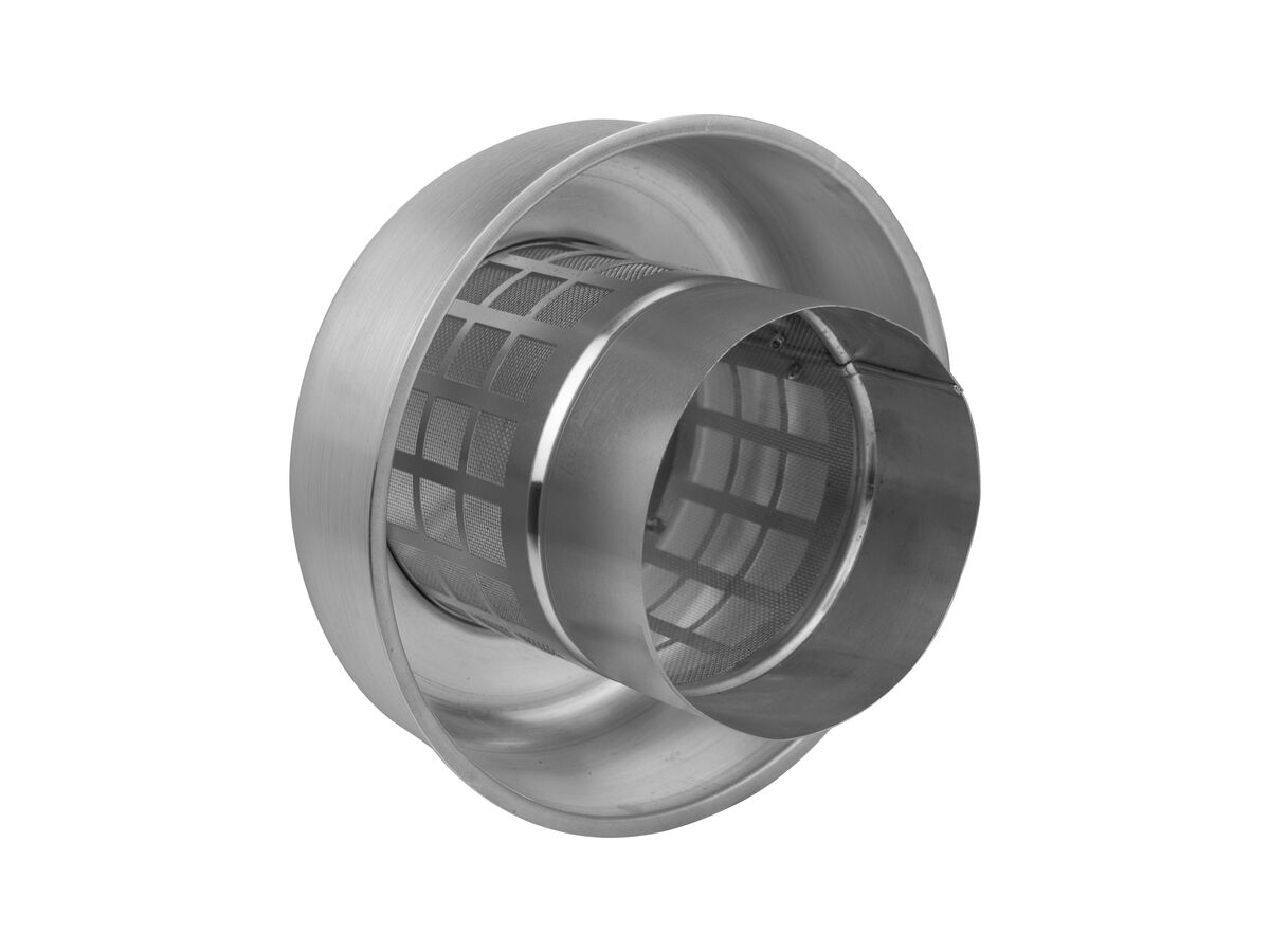 Reece Deflecto Roof Mushroom Cowl Aluminium 125mm