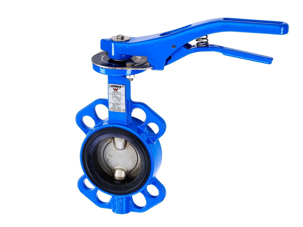 reece Dimax Butterfly Valve Wafer with Handle 80mm
