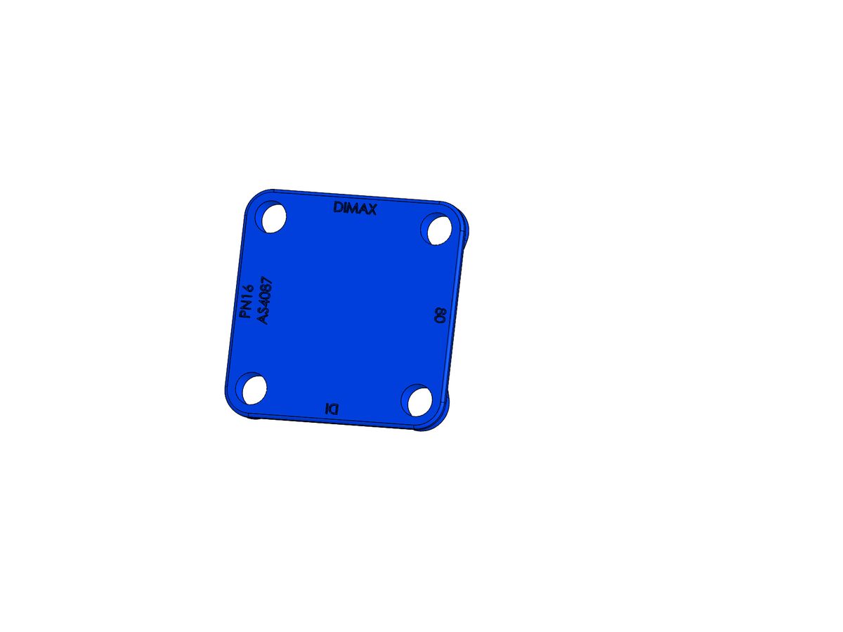 reece Dimax Ductile Iron Blank Flange PN16 B5 80mm