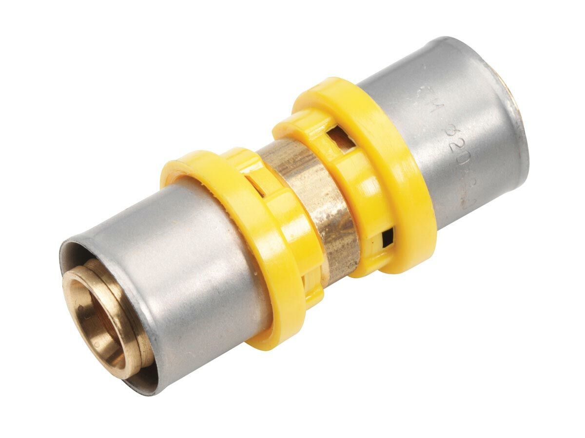 reece Duopex Gas Crimp Straight Fitting 26mm