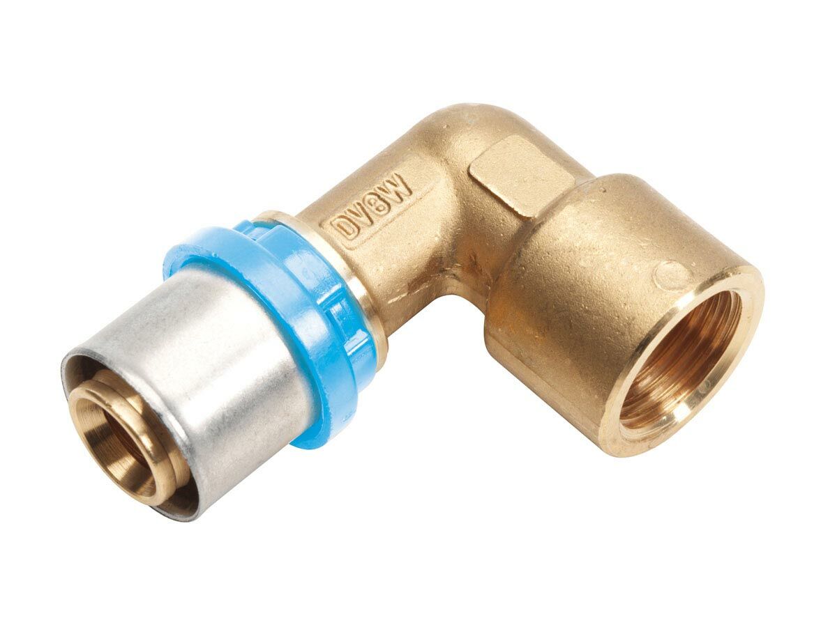 reece Duopex Water Crimp Female Elbow 50mm x 1 1/2"