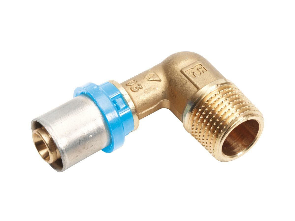 reece Duopex Water Crimp Male Elbow 63mm x 2"