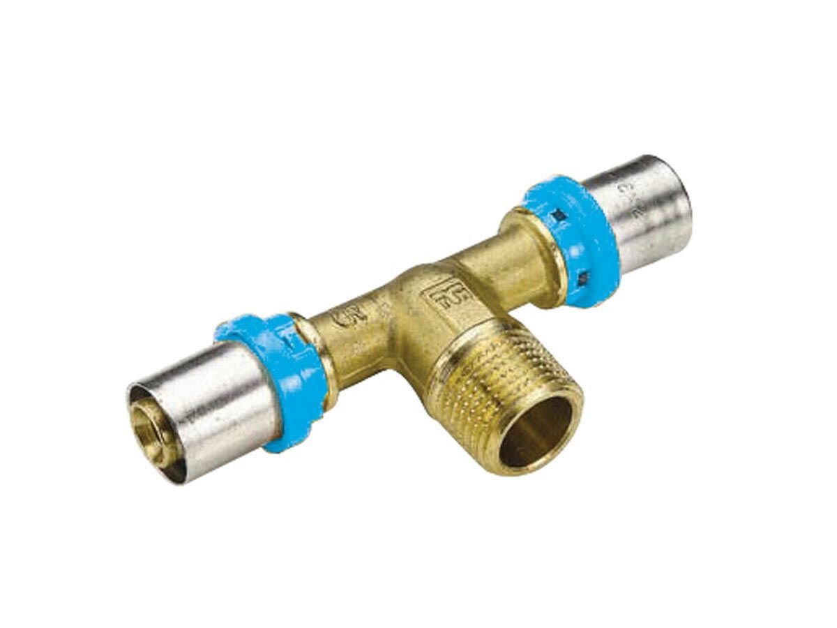 reece Duopex Water Crimp Male Tee 32mm x 32mm x (1")