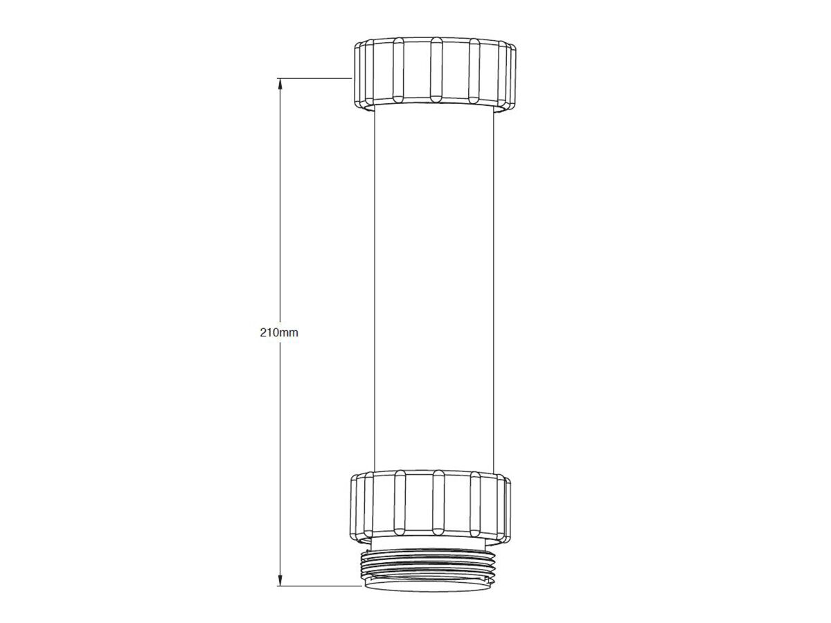 Reece Dura Adjustable Trap Extension 40mm