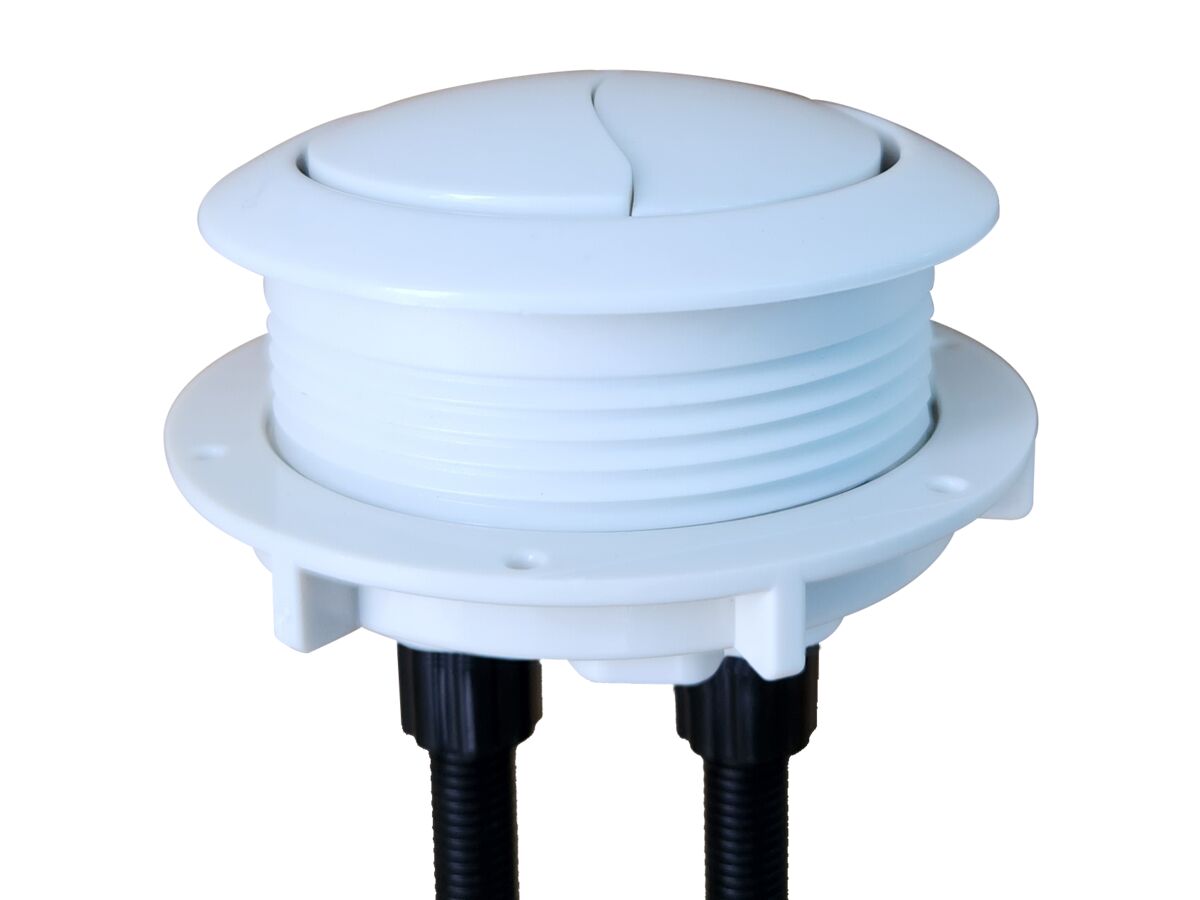 Reece Dura Dual Flush Button Gloss White