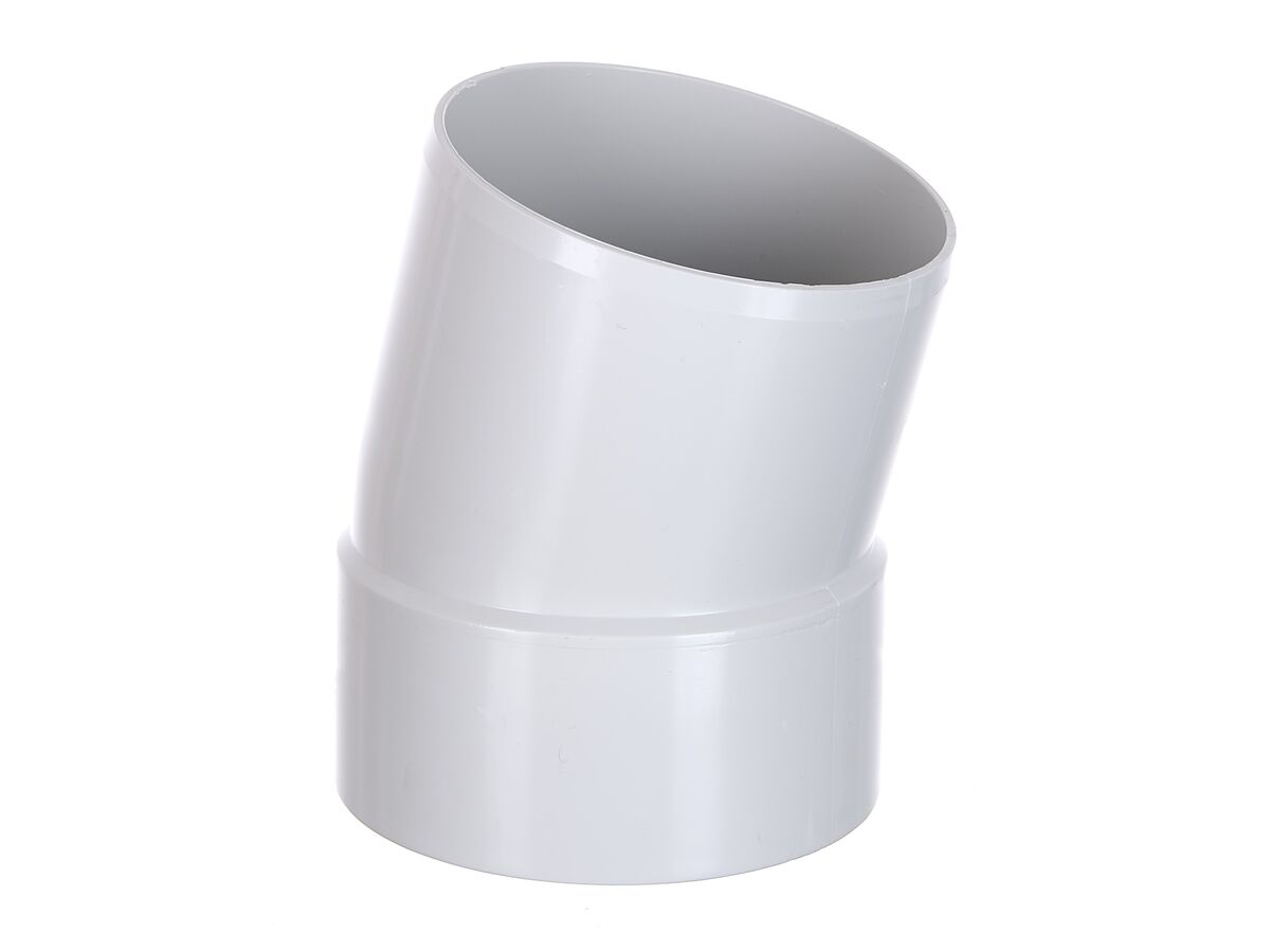 reece DWV Bend 100mm x 15 Degree Male & Female Plain
