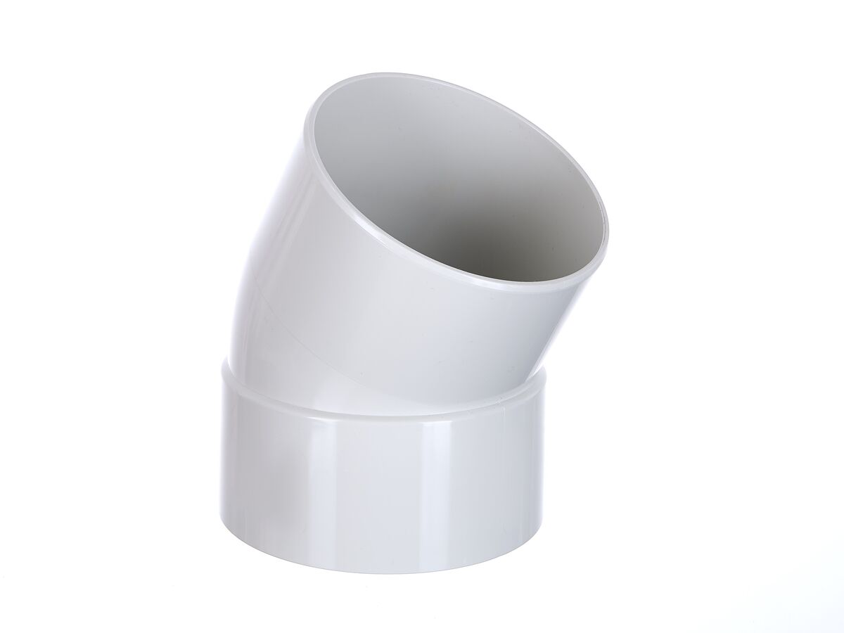 reece DWV Bend 100mm x 30 Degree Male & Female Plain