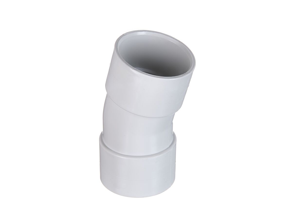 reece DWV Bend 40mm x 15 Degree Plain