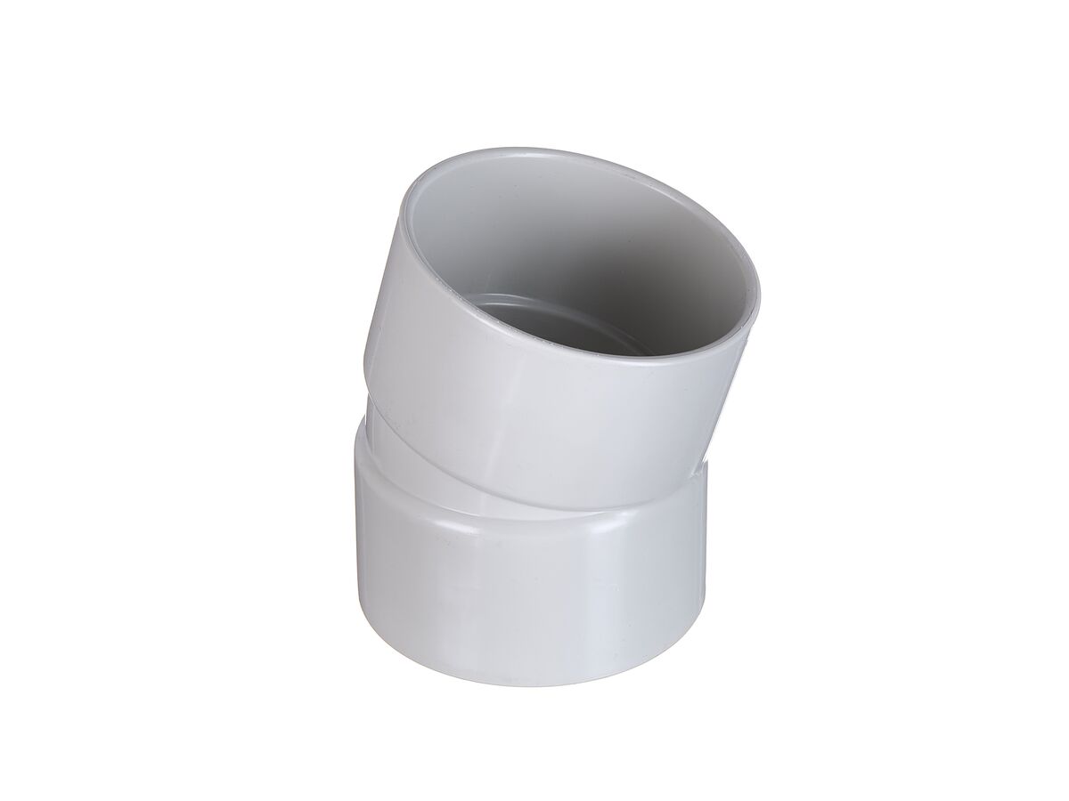 reece DWV Bend 50mm x 15 Degree Plain