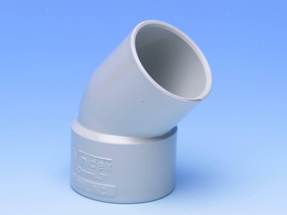 reece DWV Bend 50mm x 40mm x 45 Degree Male & Female