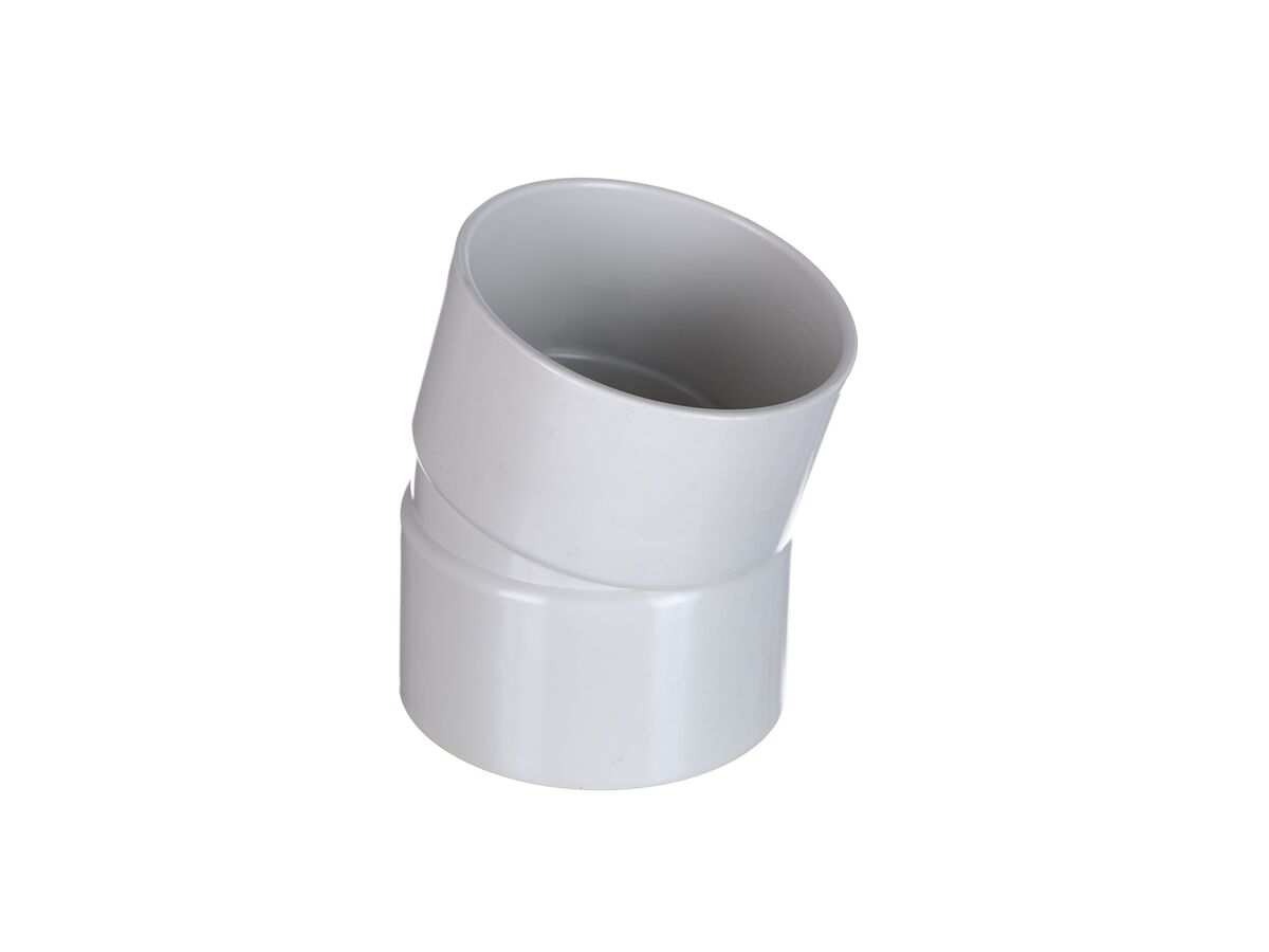 reece DWV Bend 65mm x 15 Degree Plain