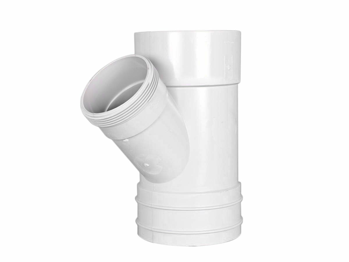 reece DWV Junction 100mm x 50mm x 45 Degree Plain
