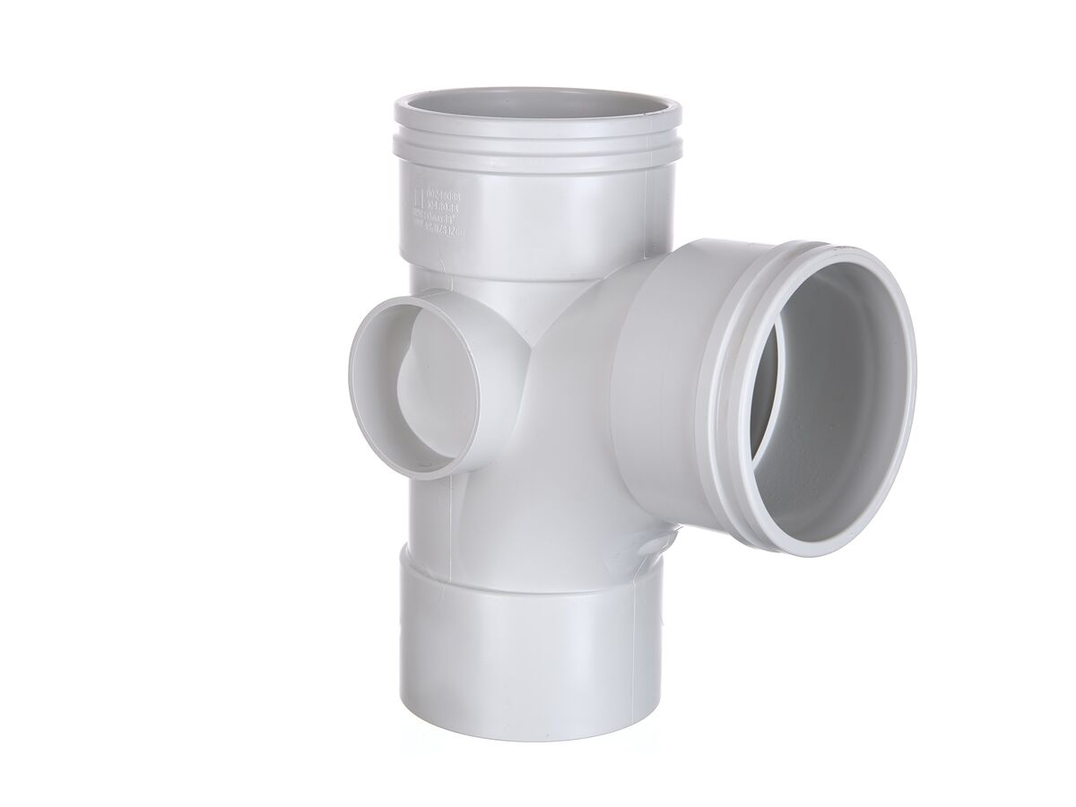 reece DWV Junction 80mm x 85 Degree Plain