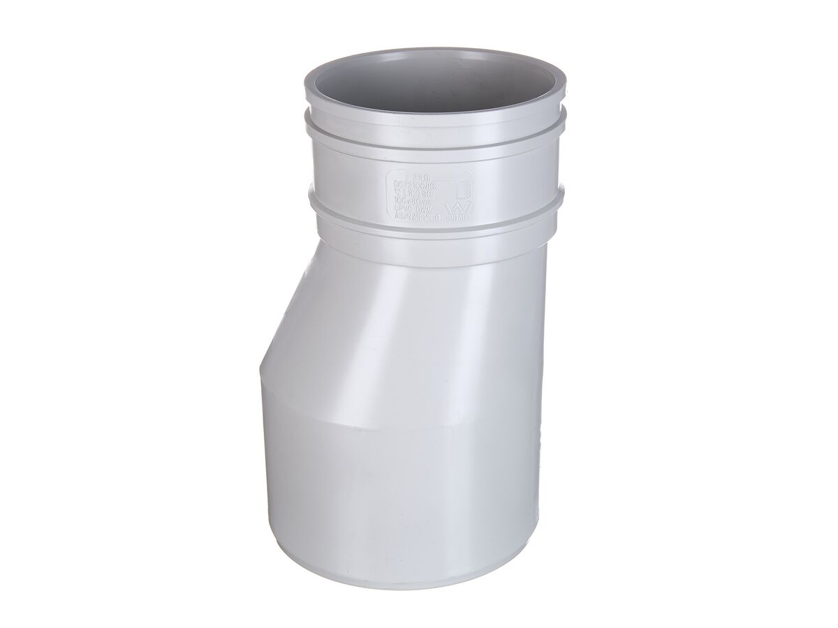 reece DWV Level Invert Taper 100mm x 80mm