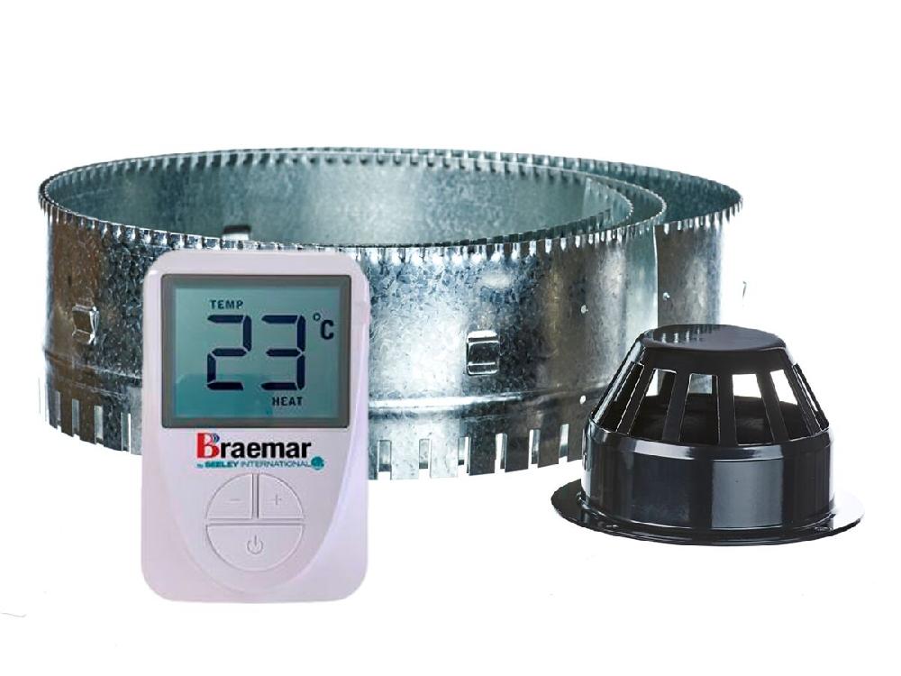 reece Ecosgtar T/Stat Digital Flue Kit External