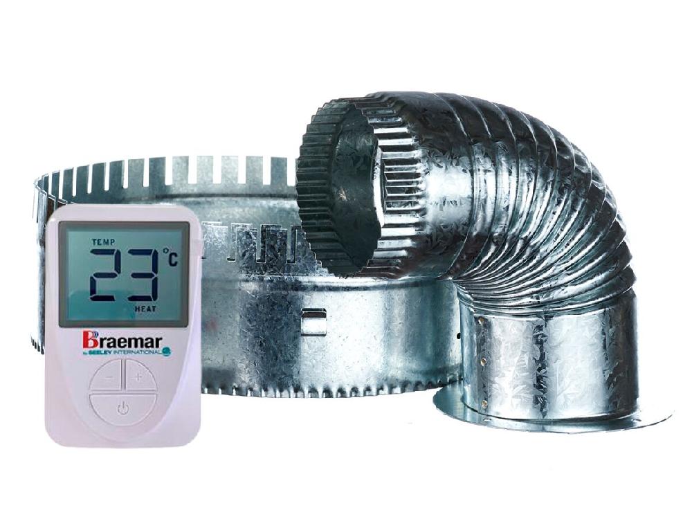 reece Ecostar T/Stat Digital Flue Kit Internal