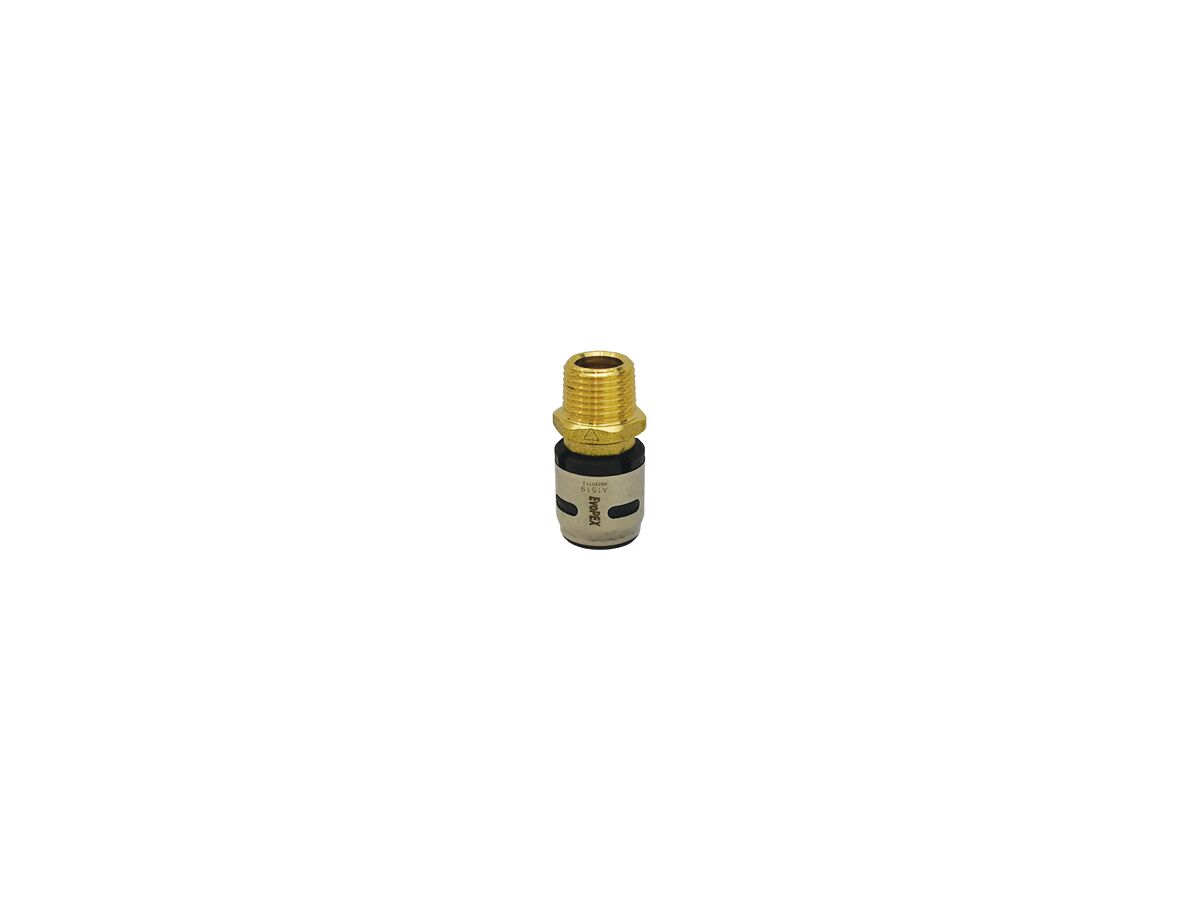 reece EvoPEX Straight Connector 20mm x 1/2" MI