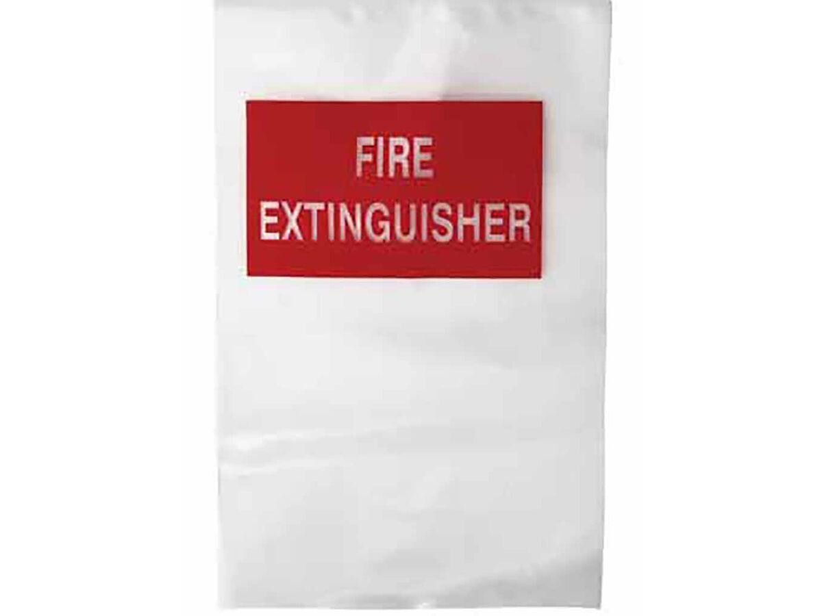 Reece Fire Extinguisher Clear Plastic Covers - Large