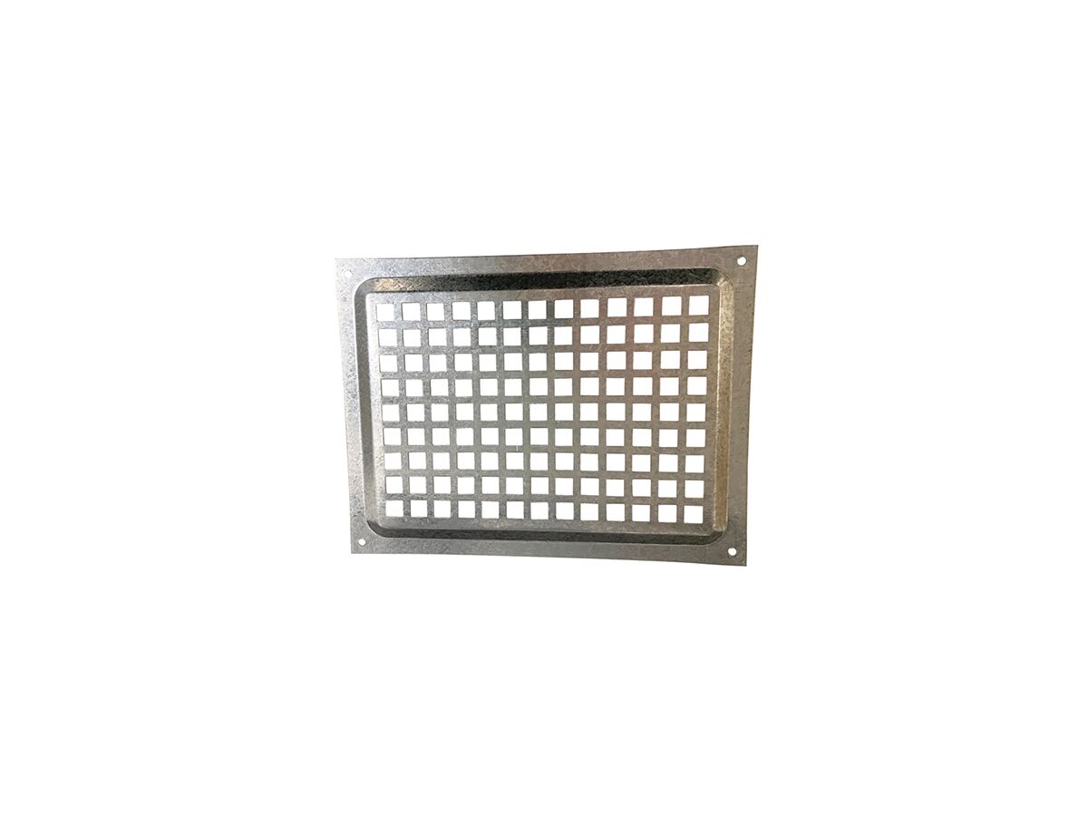 reece Flat Face Vent - 255mm x 200mm Galvanised