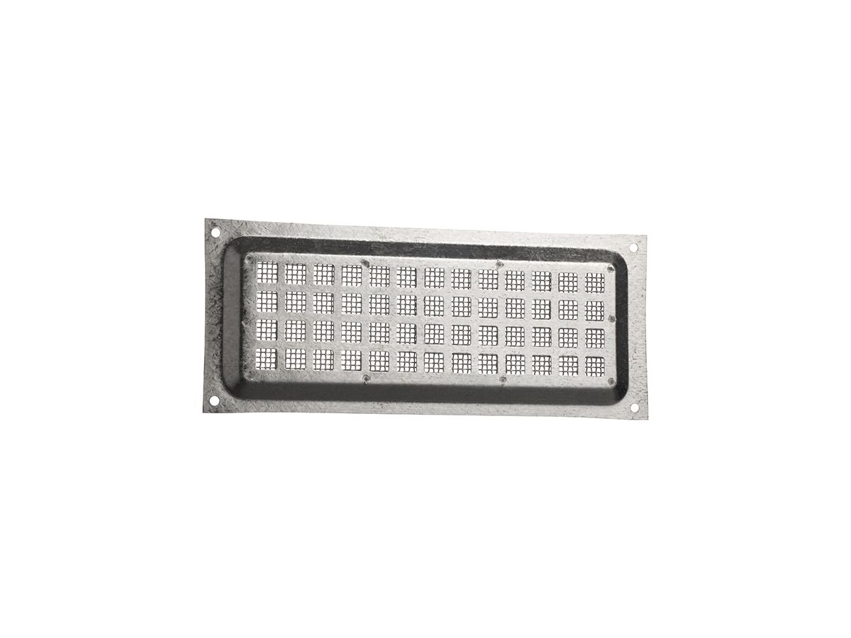 reece Flat Face Vent - 270mm x 125mm Galvanised