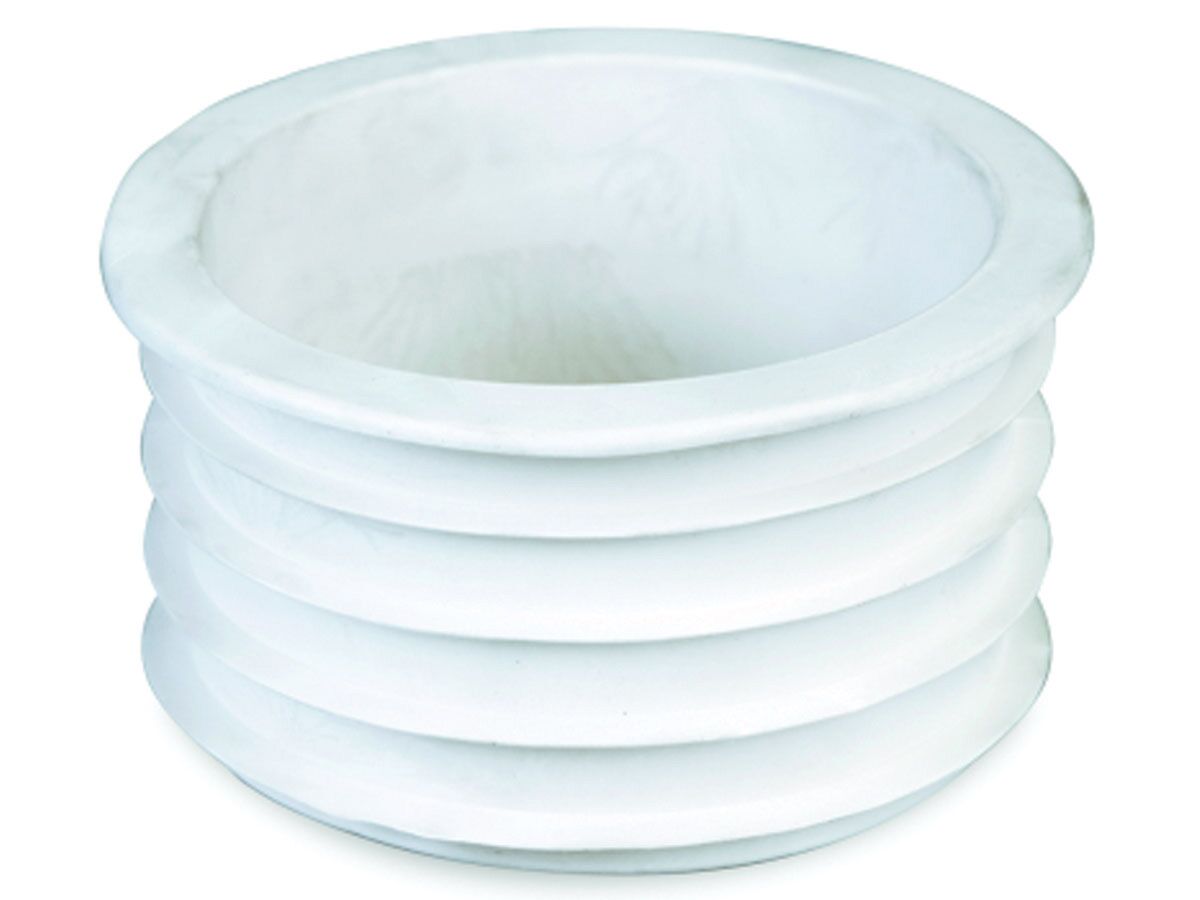 reece Flexifin Outlet Seal White Suit HDPE