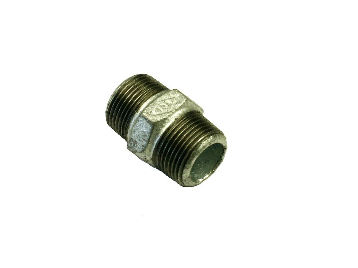 reece Galvanised Malleable Iron Hex Nipple 6mm