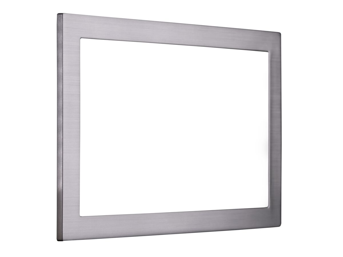 reece Geberit Omega60 Cover Frame Brushed Chrome