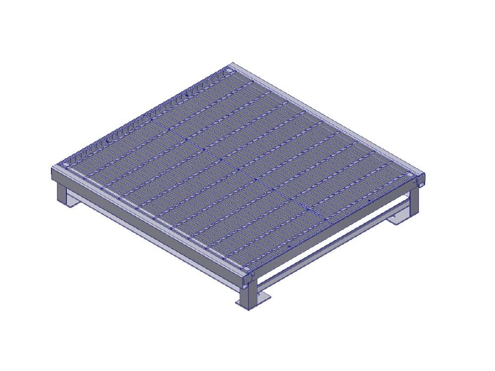reece GMS Surcharge Grate - Hinged 900mm x 900mm