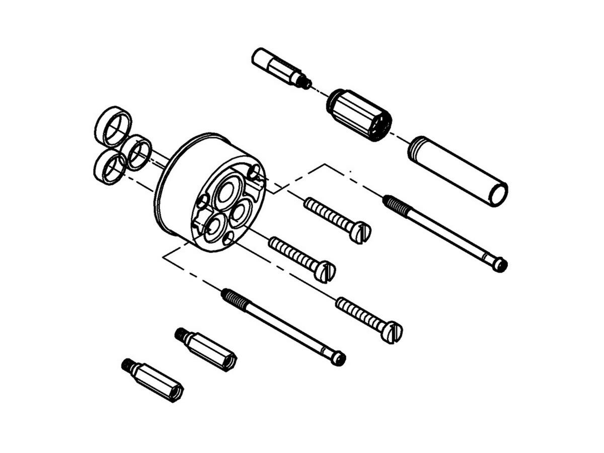 Reece GROHE 25mm Cartridge Extension