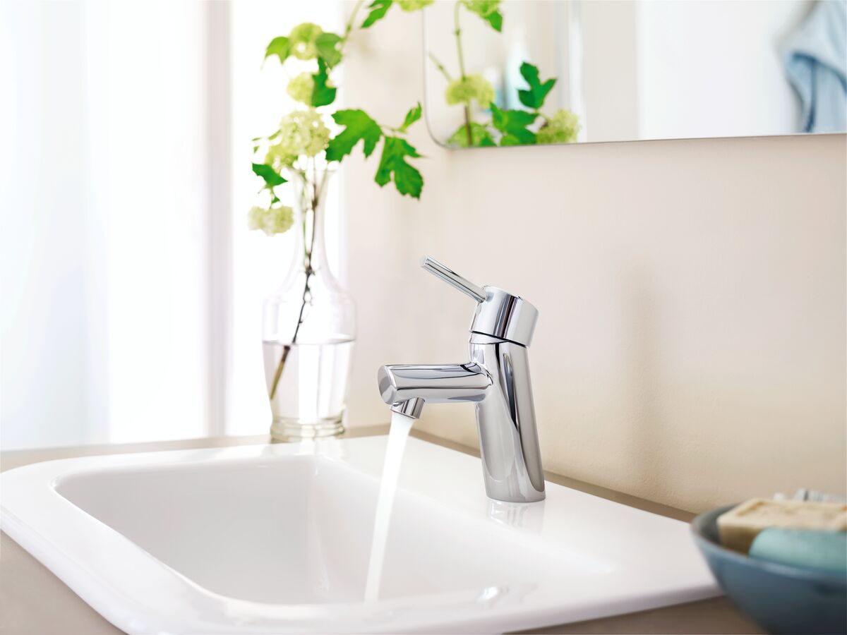 Reece GROHE Concetto Basin Mixer Tap Chrome (5 Star)