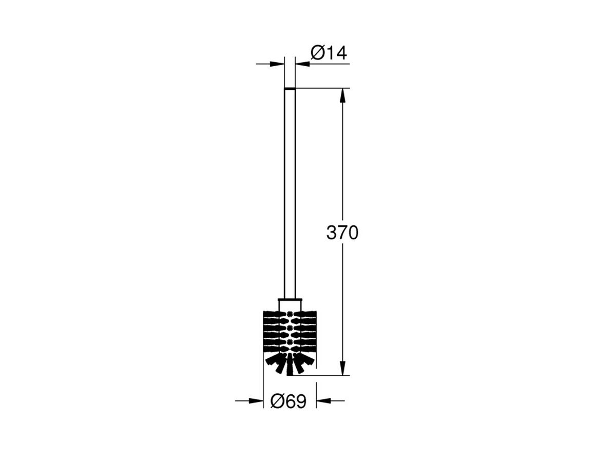 Reece GROHE Essentials Spare Brush 40392000