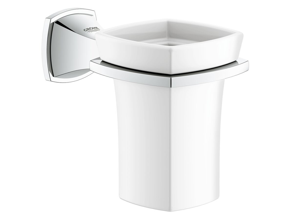 reece GROHE Grandera Tumbler and Holder Chrome