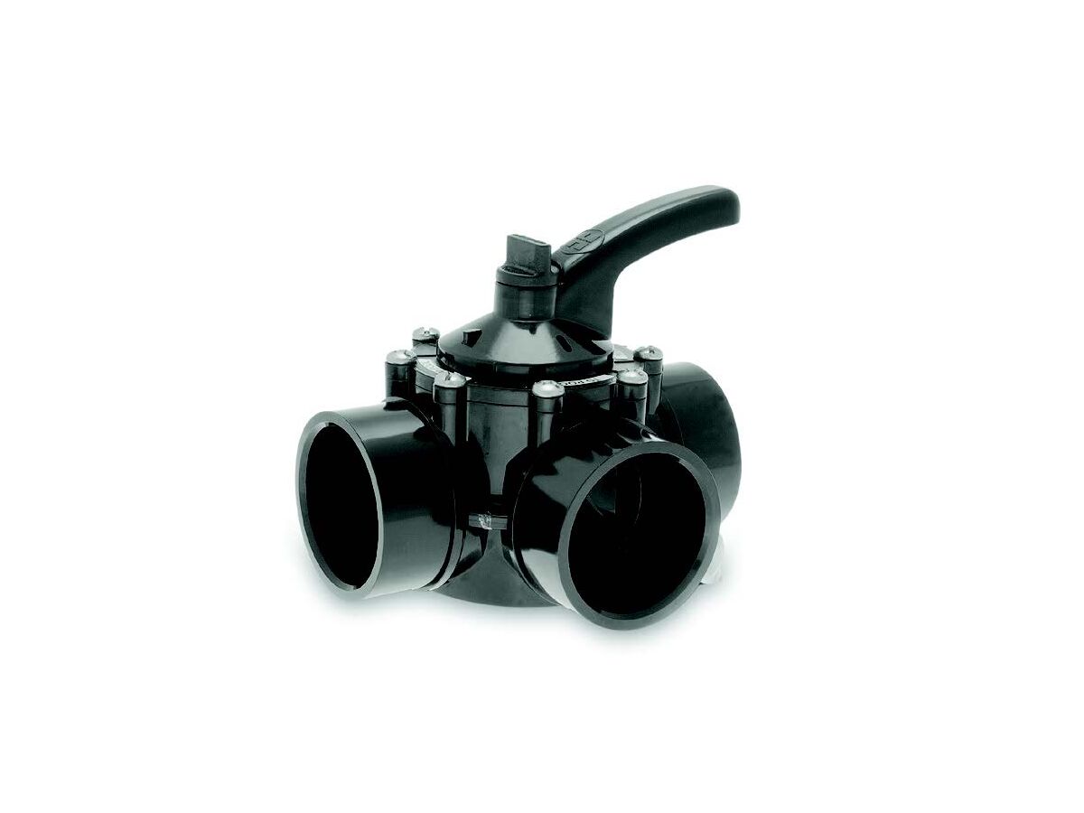 reece Hayward Black 3-Way Valve CPVC 40mm