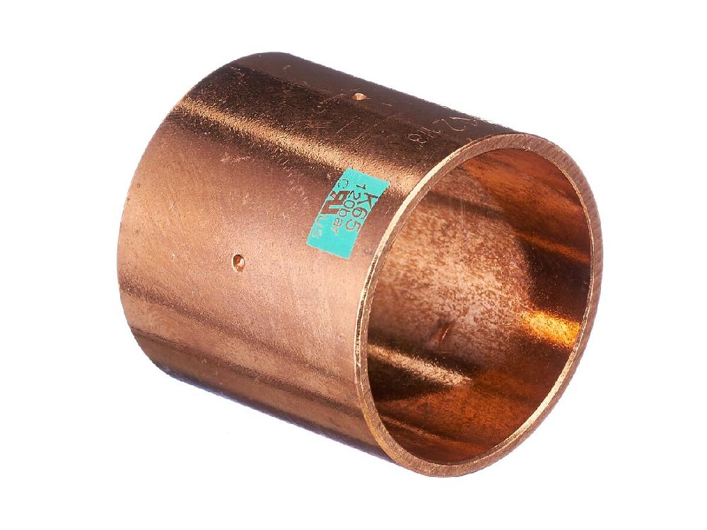 reece Henry K65 Copper Coupling Straight 1 1/8"