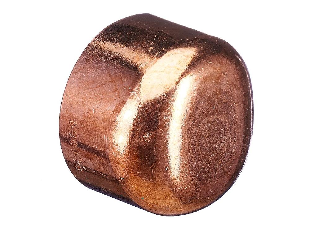 reece Henry K65 Copper End Cap 1 3/8"