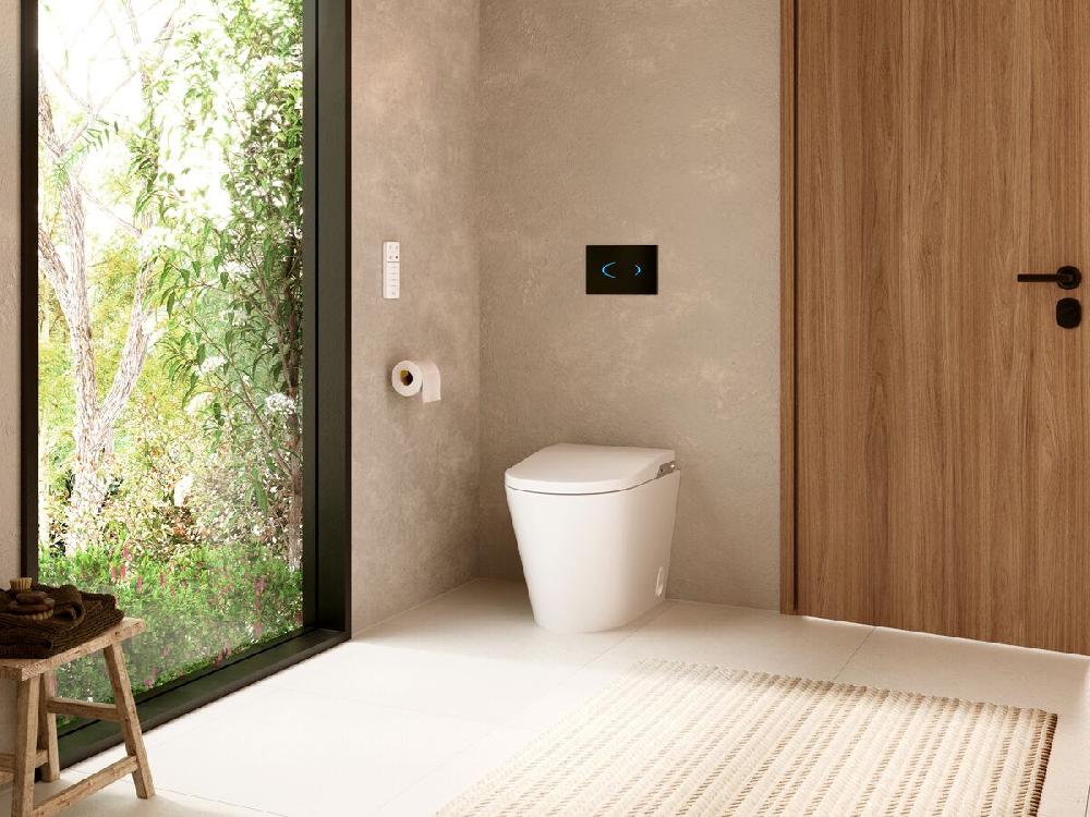 Reece Hideaway+ Sensor Button/Plate Inwall Black