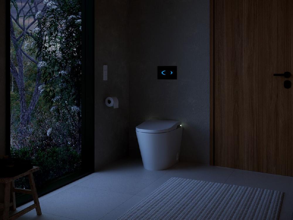 Reece Hideaway+ Sensor Button/Plate Inwall Black