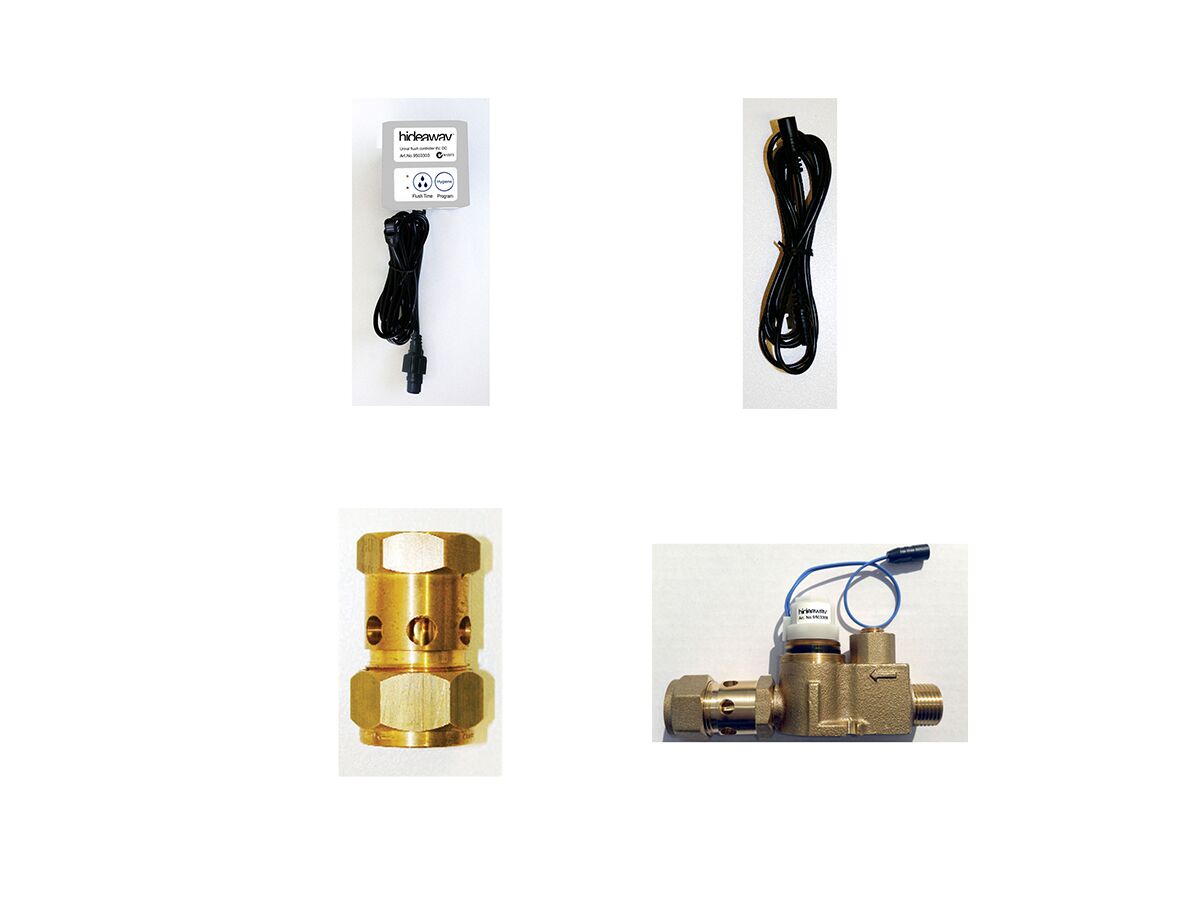 reece Hideaway Urinal Rough-In Kit 6V