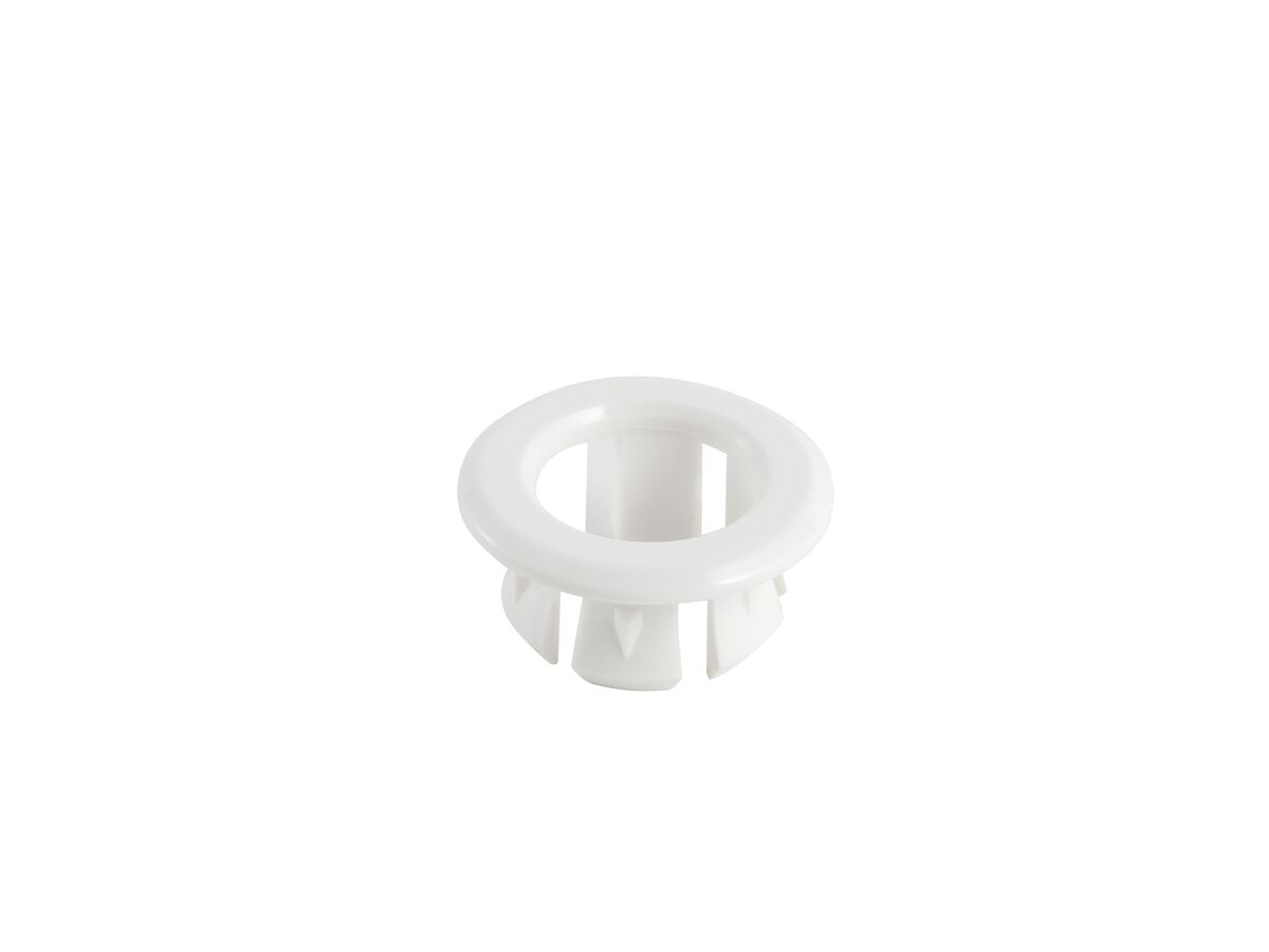 reece Hollow Round Overflow Dress Ring White