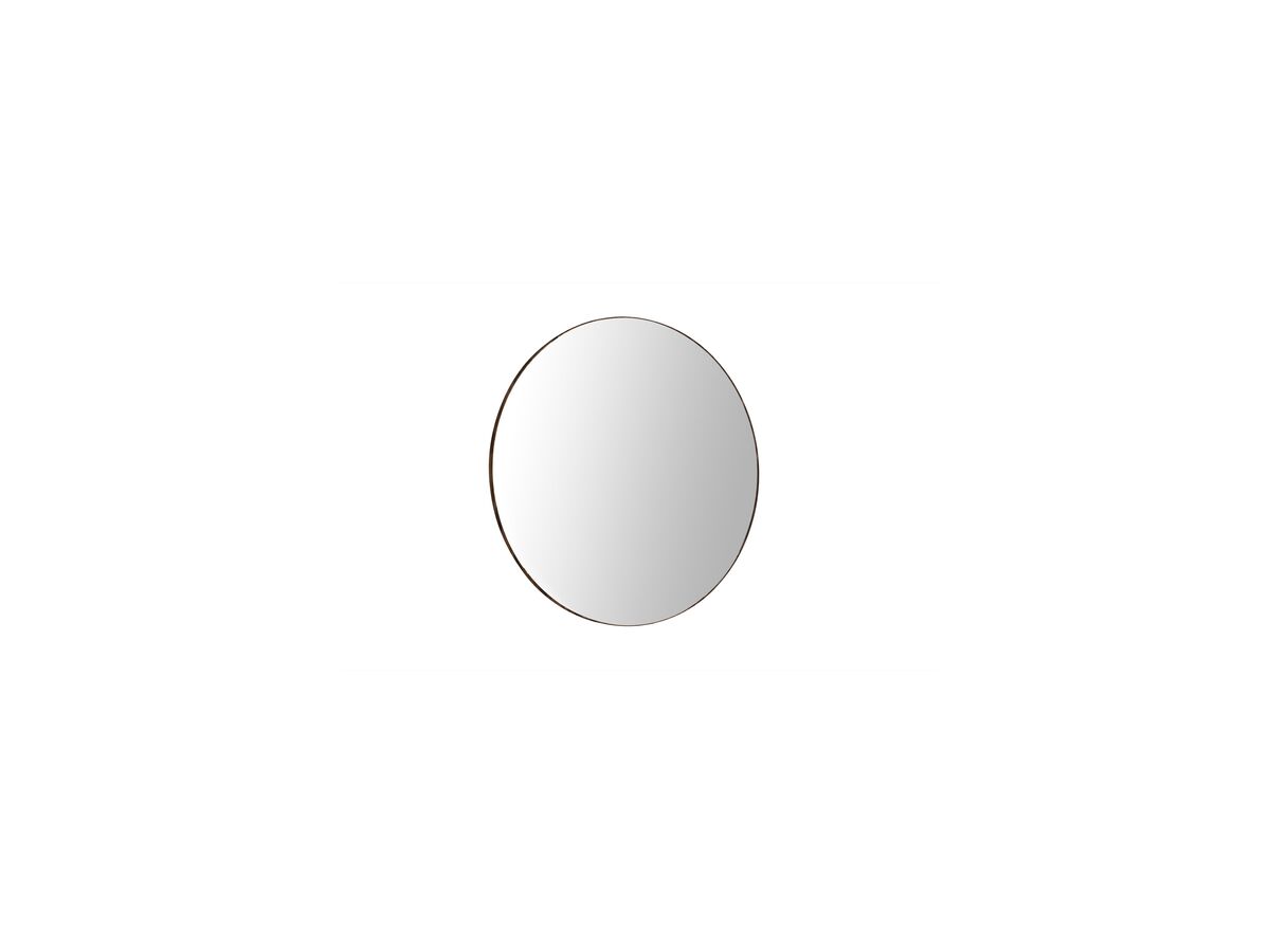 reece ISSY Ballerina Mirror Round 500 Hazelnut Oak
