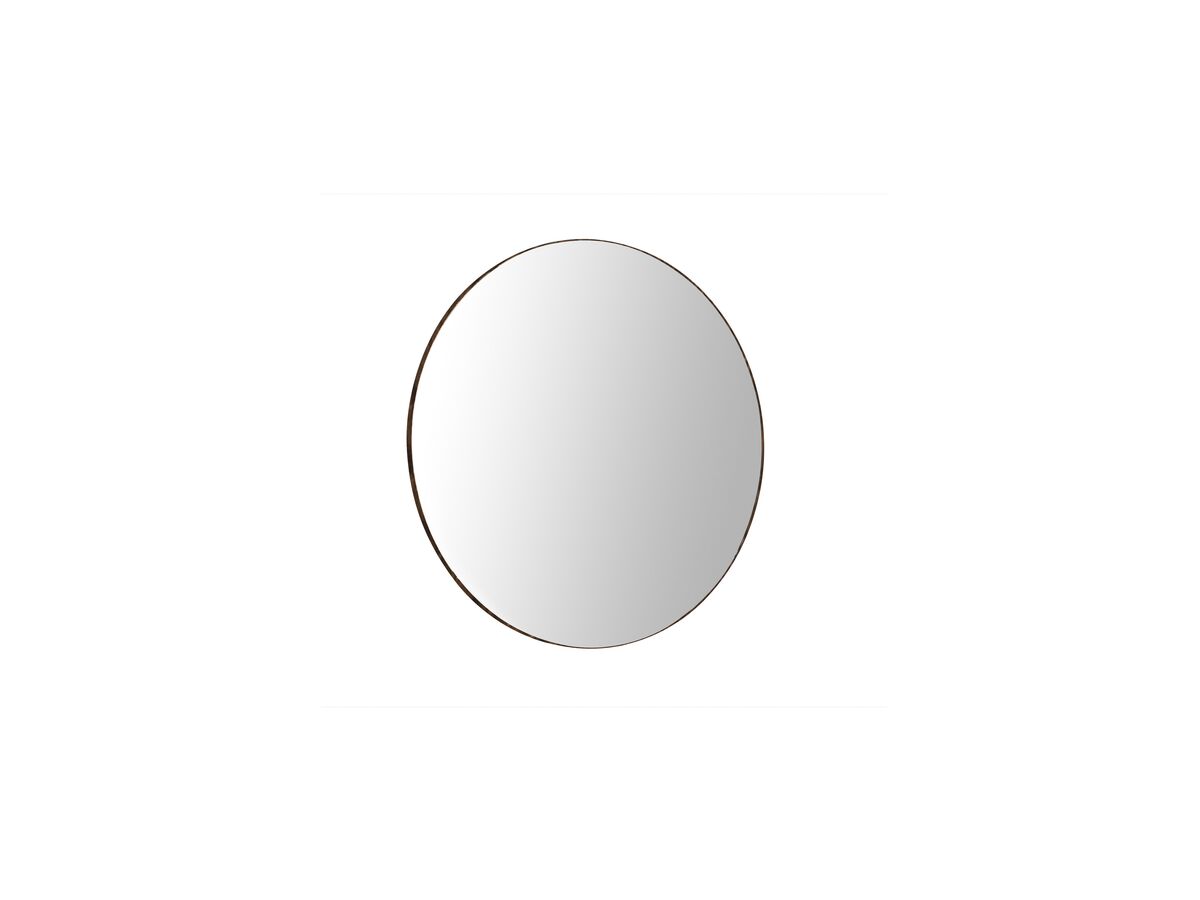 reece ISSY Ballerina Mirror Round 700 Hazelnut Oak