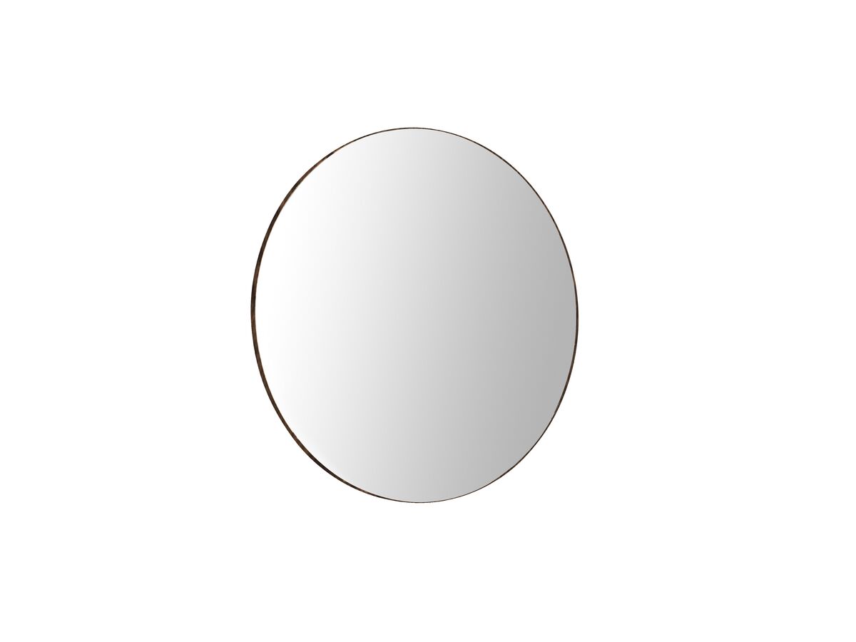 reece ISSY Ballerina Mirror Round 900 Hazelnut Oak