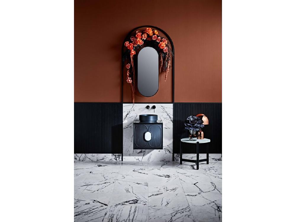 Reece ISSY Blossom Mirror 325 X 800mm Slate Oak