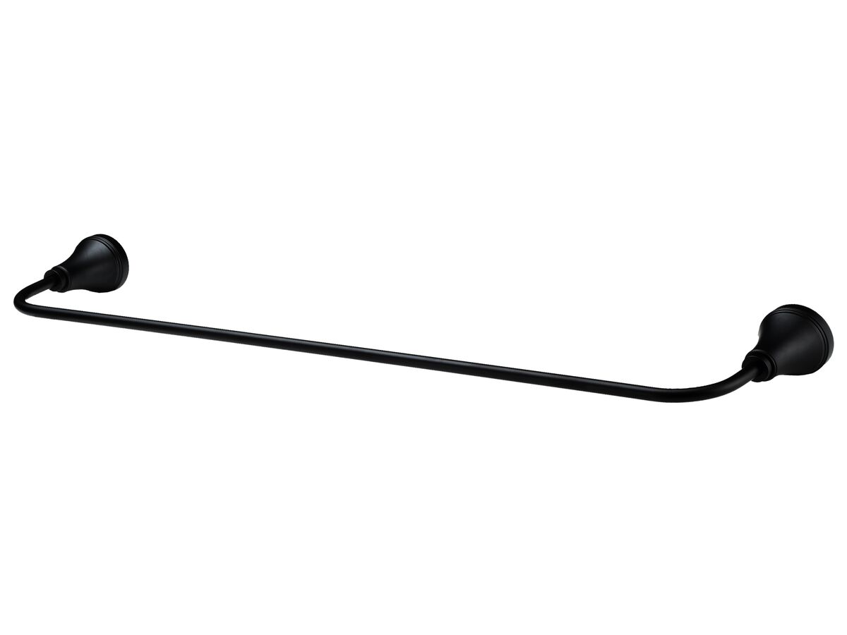 reece Kado Era Single Towel Rail 750mm Matte Black