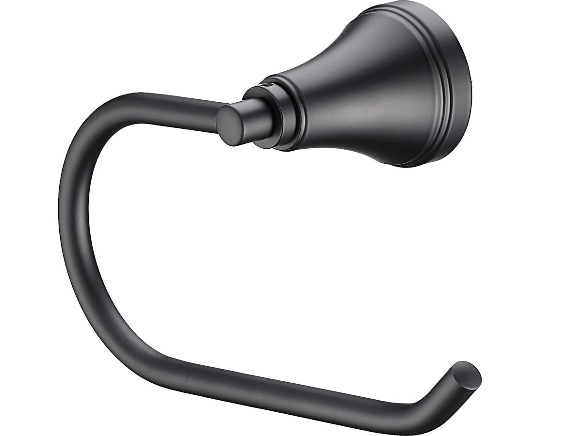 reece Kado Era Toilet Roll Holder Matte Black