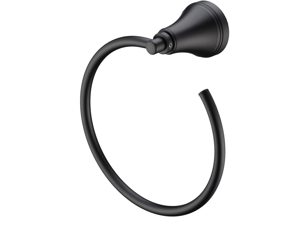reece Kado Era Towel Ring Matte Black