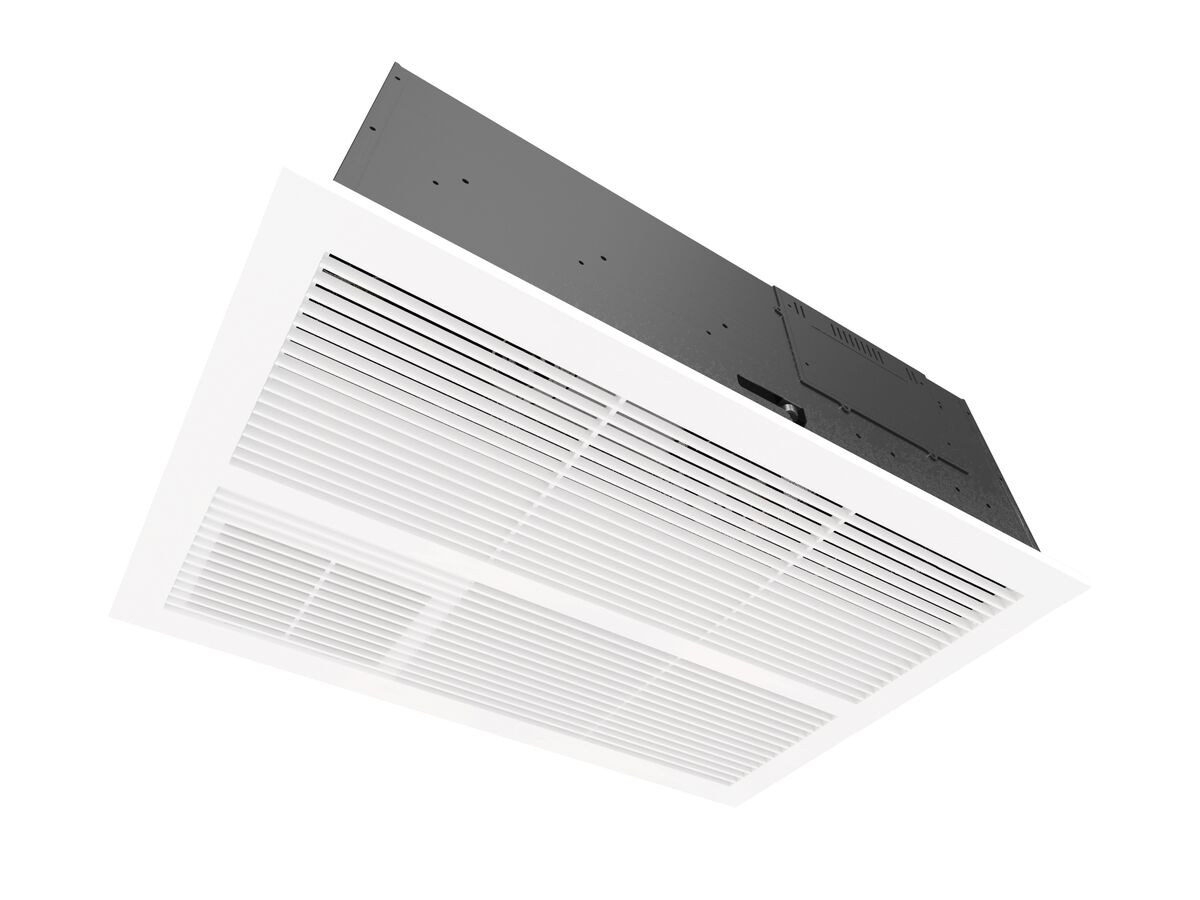 Reece Kado Lux 2 In 1 Fan Heater & Exhaust White
