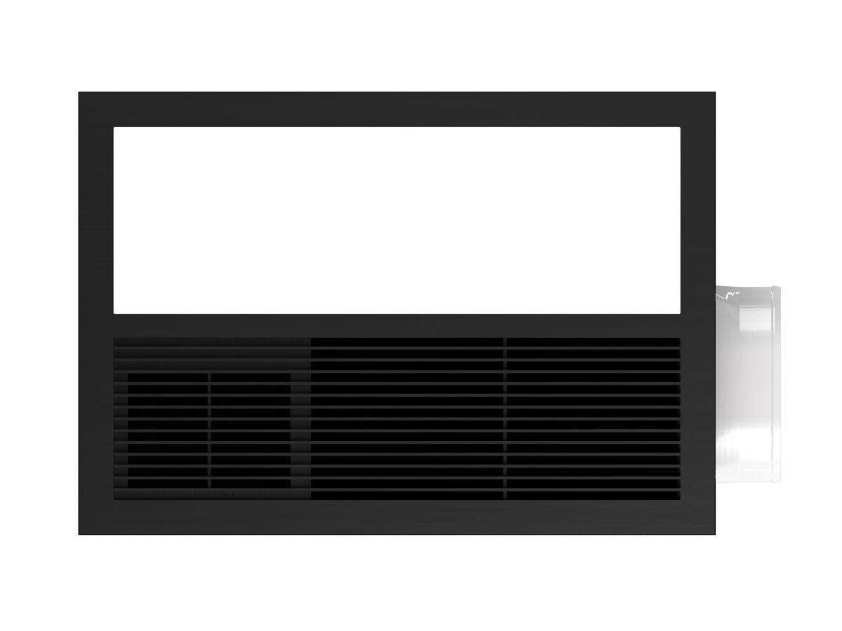 Reece Kado Lux 3 In 1 Fan Heater (LED) Matte Black